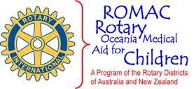 Romac rotary oceania medical aid for children
